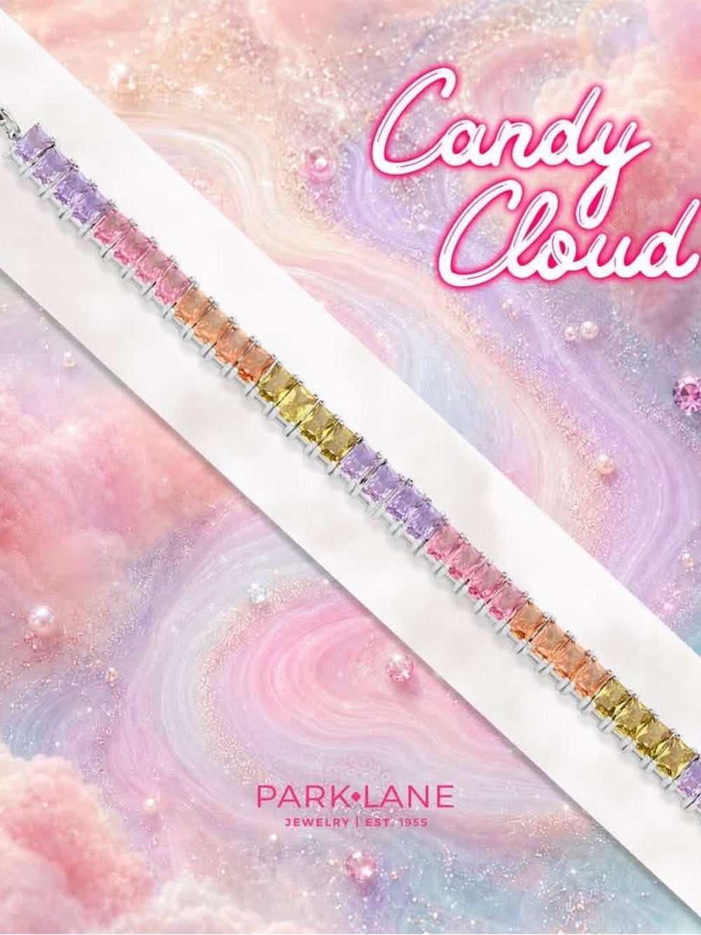 Park Lane Candy Cloud Impression Bracelet
